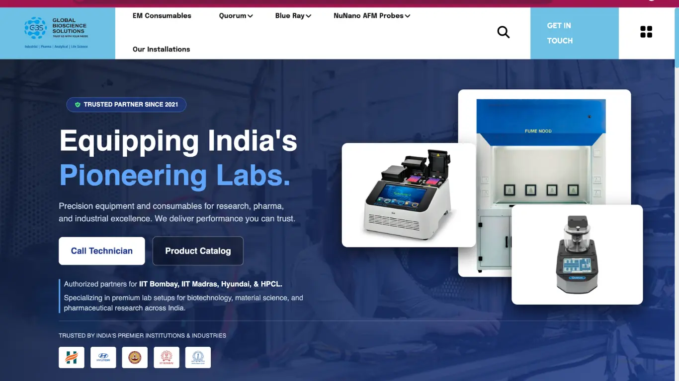 Freelance website design for manufacturers in India — product catalogues, B2B lead generation, export websites